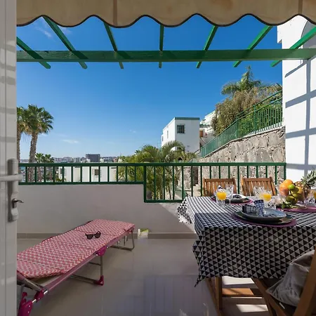 Sea View 2br Toploctaion Heated Pool 5 Min To Apartment San Agustin (Gran Canaria)